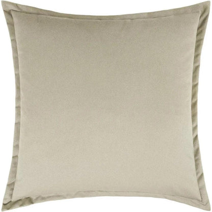 Belvedere Flange Beach Brown Throw Pillow Insert - LOOMLAN - D.V. Kap - Throw Pillows
