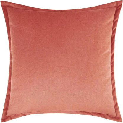 Belvedere Flange Blush Red Throw Pillow Insert - LOOMLAN - D.V. Kap - Throw Pillows
