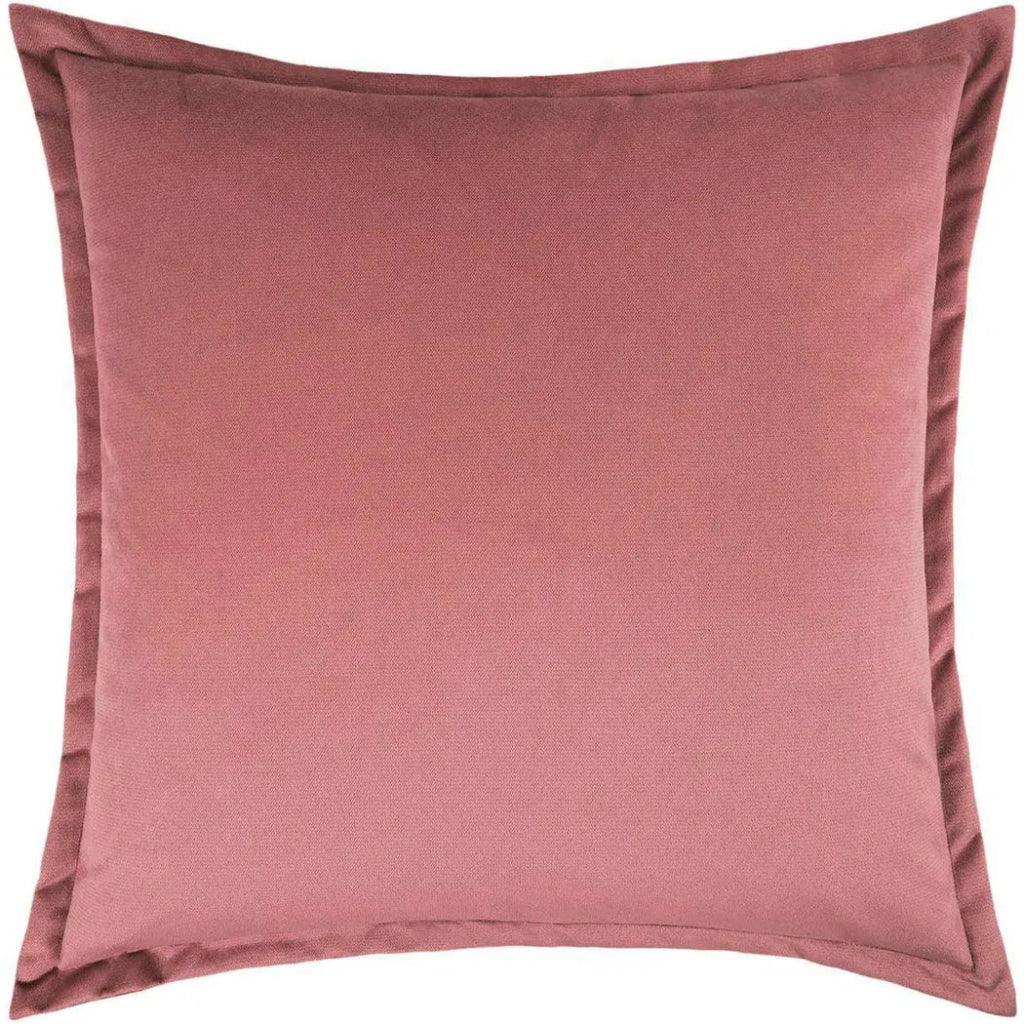 Belvedere Flange Orchid Coral Throw Pillow Insert - LOOMLAN - D.V. Kap - Throw Pillows