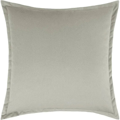Belvedere Flange Whisper Silver Throw Pillow Insert - LOOMLAN - D.V. Kap - Throw Pillows