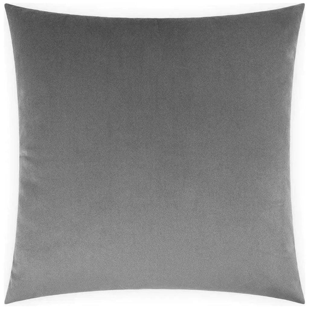 Belvedere Graphite Grey Throw Pillow Insert - LOOMLAN - D.V. Kap - Throw Pillows