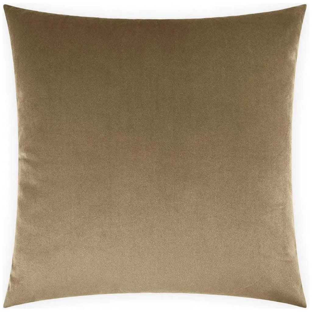 Belvedere Otter Coffee Brown Throw Pillow Insert - LOOMLAN - D.V. Kap - Throw Pillows