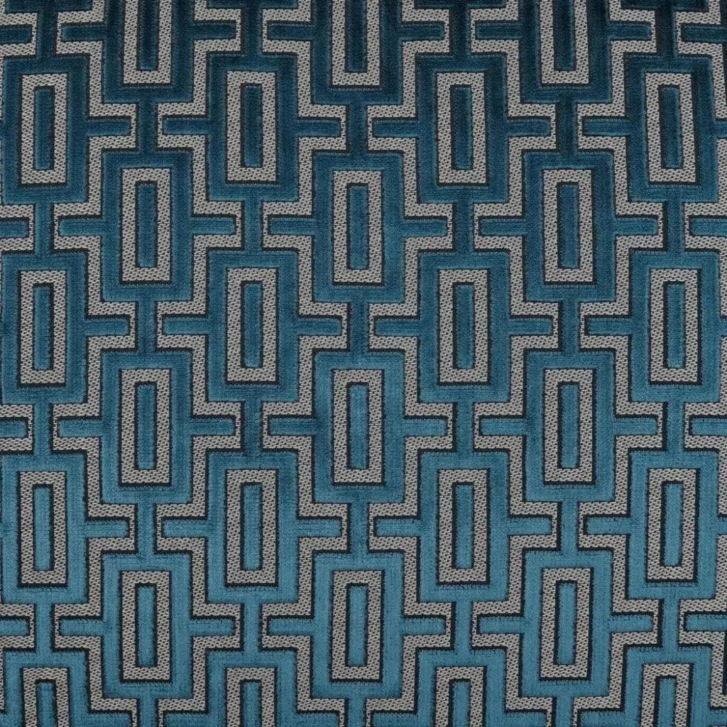 Bergman Sapphire Blue Large Throw Pillow Insert - LOOMLAN - D.V. Kap - Throw Pillows