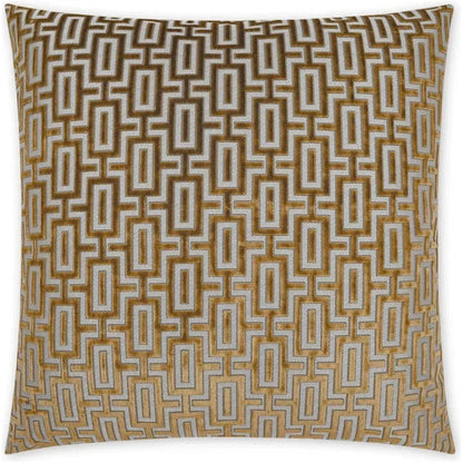 Bergman az Yellow Large Throw Pillow Insert - LOOMLAN - D.V. Kap - Throw Pillows