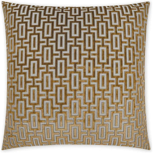 Bergman az Yellow Large Throw Pillow Insert - LOOMLAN - D.V. Kap - Throw Pillows
