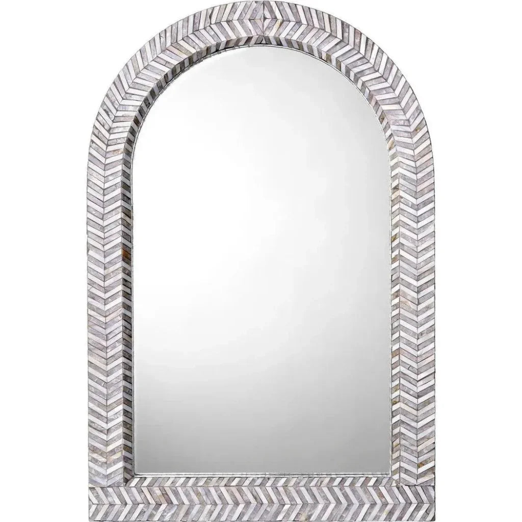 Beverly Mother Of Pearl Arch Wall Mirror By Jamie Young - LOOMLAN - Jamie Young - Wall Mirrors