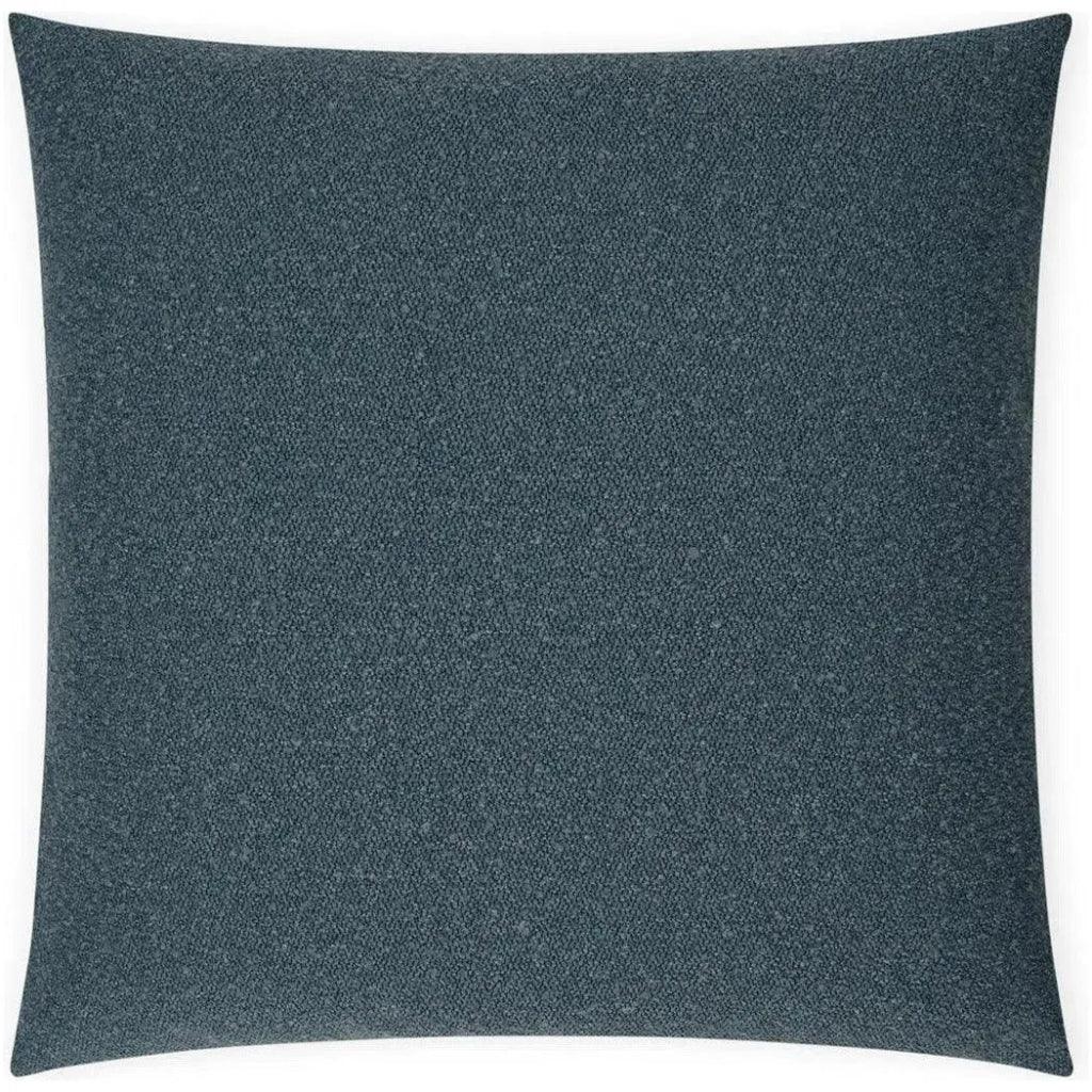 Beyond Peacock Solid Blue Large Throw Pillow Insert - LOOMLAN - D.V. Kap - Throw Pillows