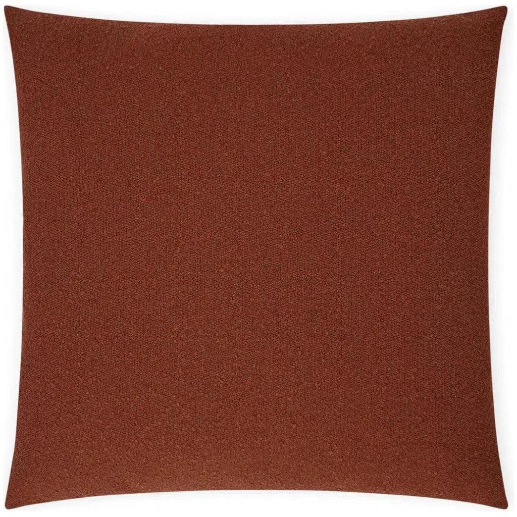 Beyond Salsa Solid Red Large Throw Pillow Insert - LOOMLAN - D.V. Kap - Throw Pillows