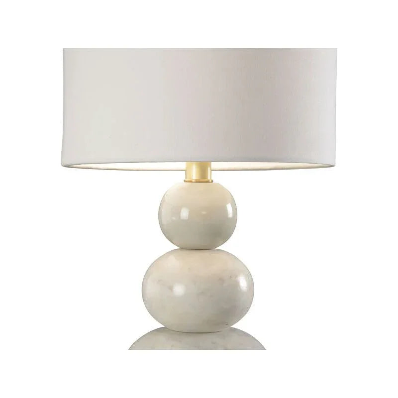 Bianca Marble Sophisticated Luxury Table Lamp - LOOMLAN - Chelsea House - Table Lamps