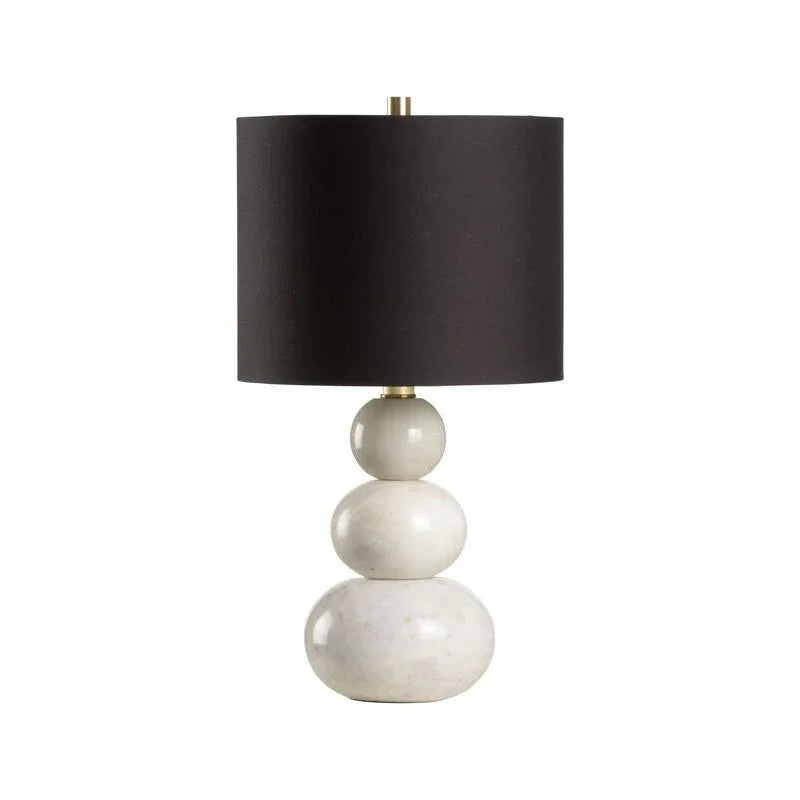 Bianca Marble Sophisticated Luxury Table Lamp - LOOMLAN - Chelsea House - Table Lamps