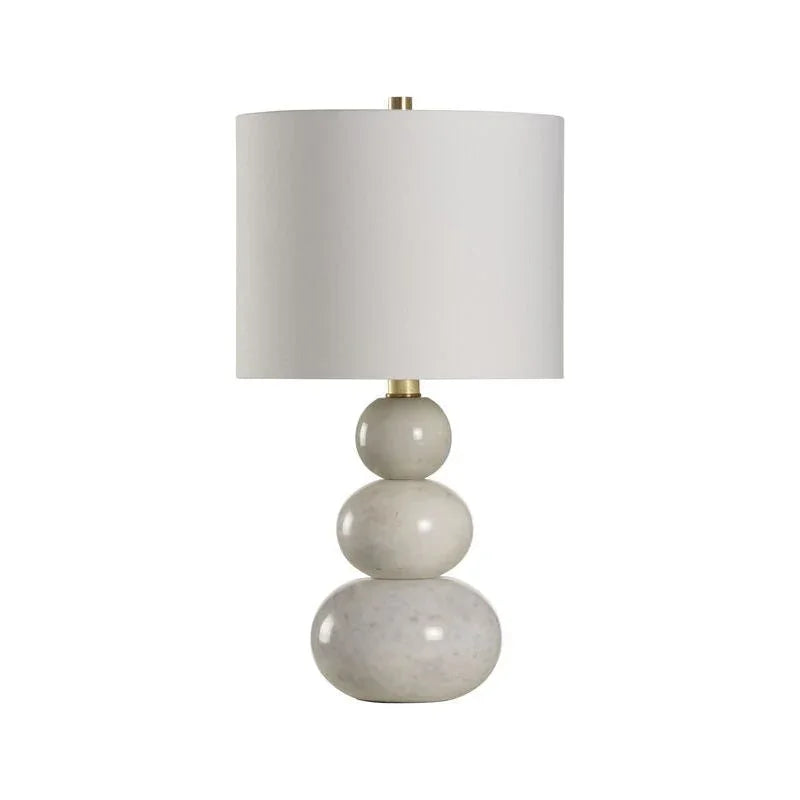 Bianca Marble Sophisticated Luxury Table Lamp - LOOMLAN - Chelsea House - Table Lamps