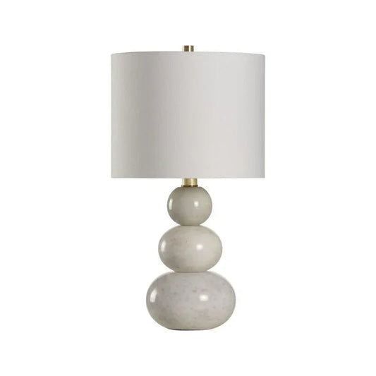 Bianca Marble Sophisticated Luxury Table Lamp - LOOMLAN - Chelsea House - Table Lamps