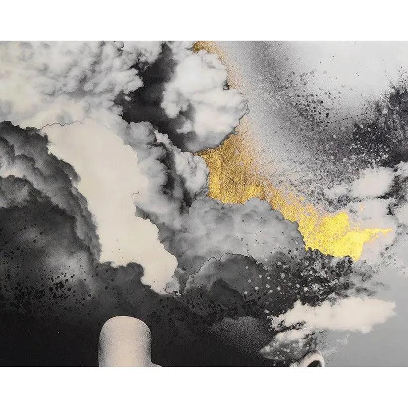 Black Frame Luxe Wall Art-Framed Wall Art-SUNPAN-LOOMLAN