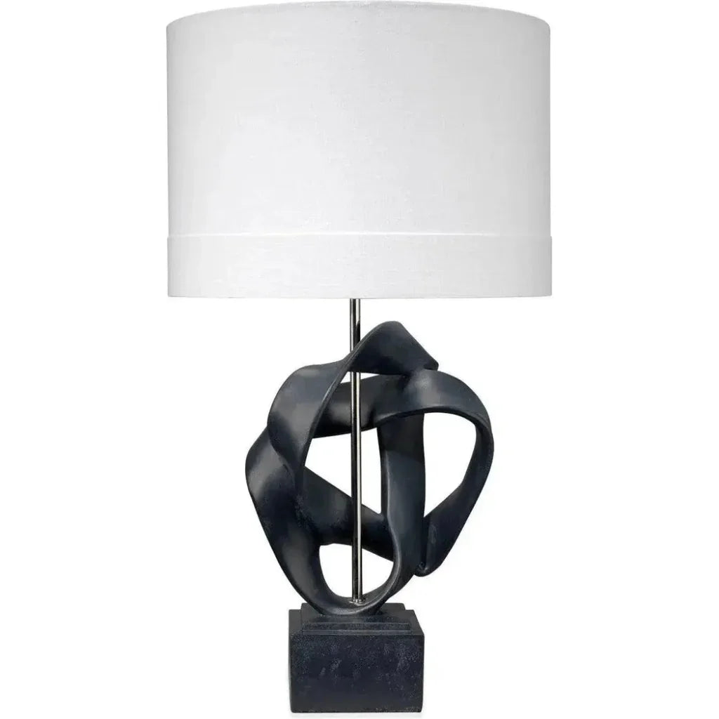 Intertwined Resin Table Lamp