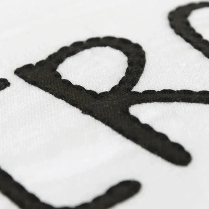 Black Saba Words Fun Decorative Throw Pillows Dawn Fill - LOOMLAN - LOOMLAN - Throw Pillows