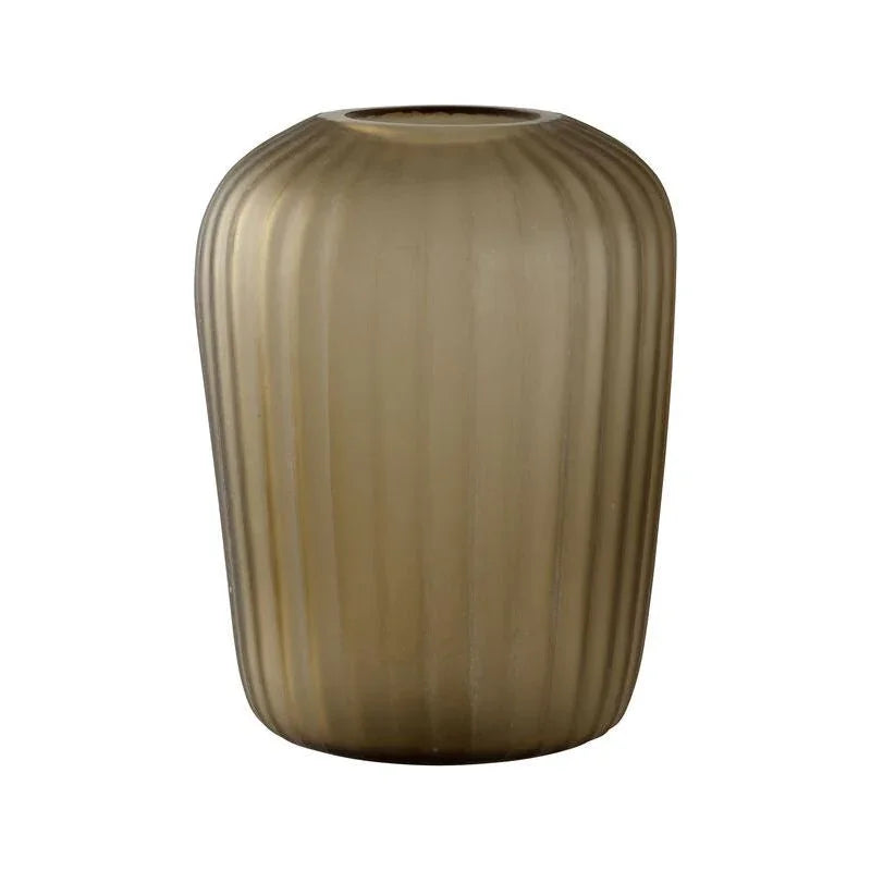 Blanford Smokey Glass Vase - LOOMLAN - Chelsea House - Vases & Jars