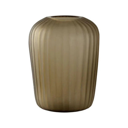 Blanford Smokey Glass Vase - LOOMLAN - Chelsea House - Vases & Jars