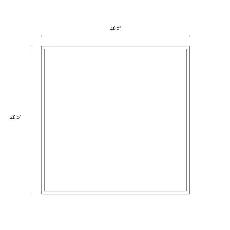 Blue Agate Wall Art - 48" x 48" with Gold Frame-Framed Wall Art-SUNPAN-LOOMLAN