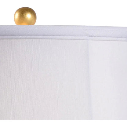 Blue And White Swirl Gold - Tone Finial Table Lamp - LOOMLAN - Chelsea House - Table Lamps