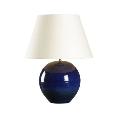 Blue Blazes Indigo Glaze Masterpiece Table Lamp - LOOMLAN - Wildwood - Table Lamps