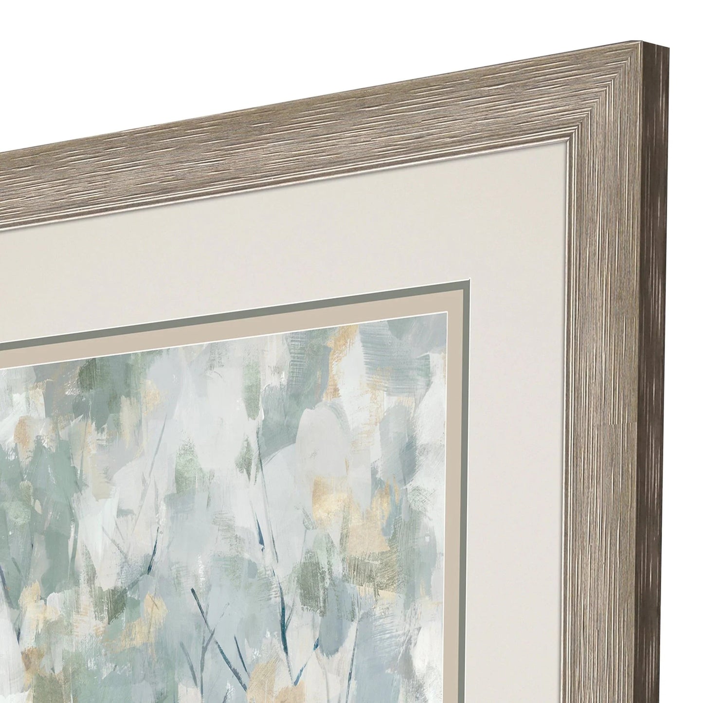 Blue Forest Adventure Blue Canvas Art