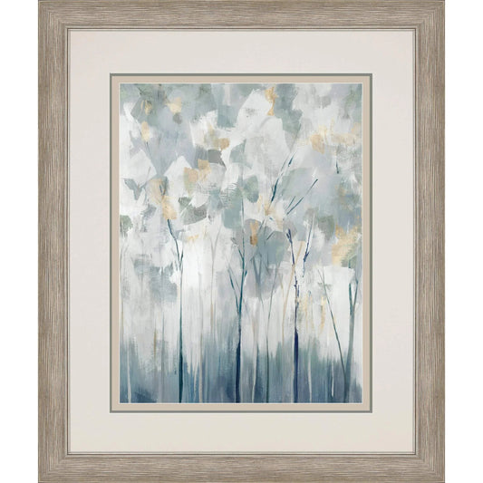 Blue Forest Adventure Blue Canvas Art