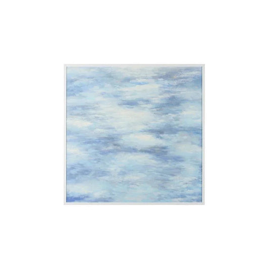Blue Sky Hand Painted Artwork-Framed Wall Art-Chelsea House-LOOMLAN