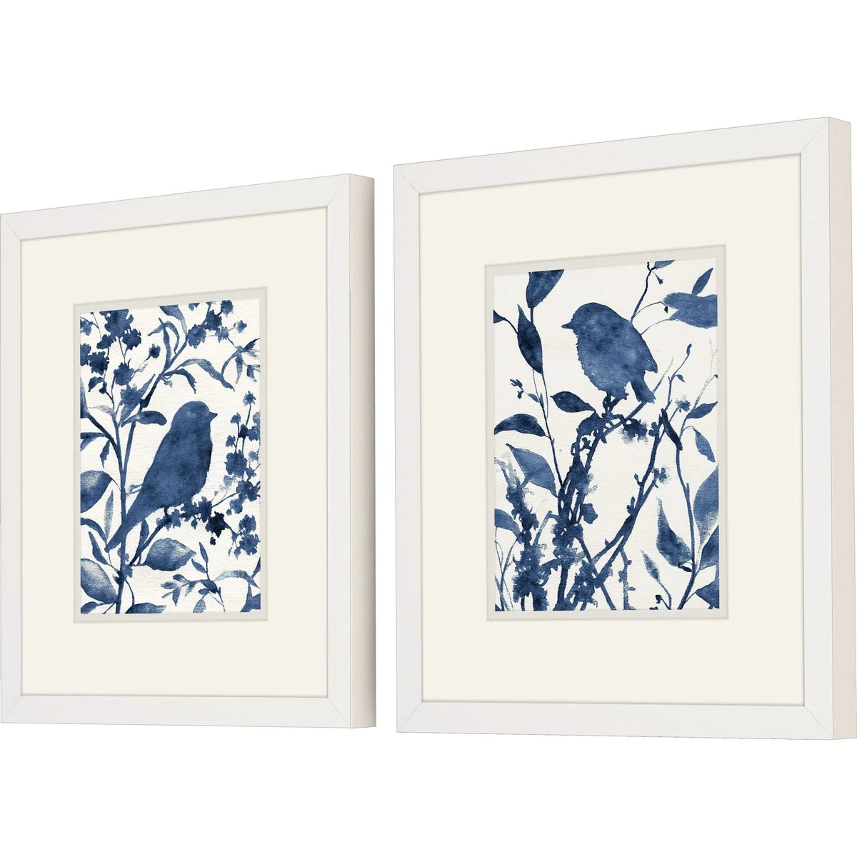 Bluebird Silhouette Framed Wall Art 2PC -- view 3
