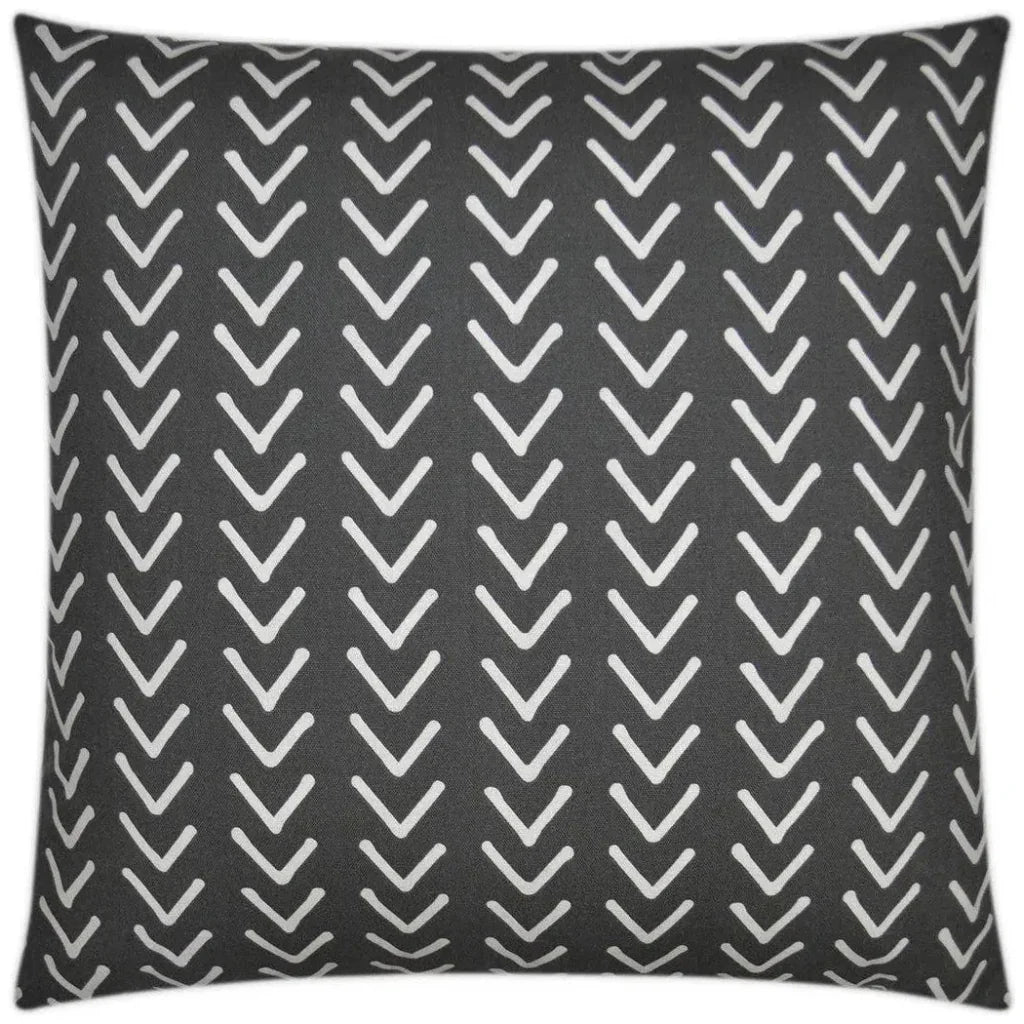 D.V. Kap Boheme Birch Black Throw Pillow With Insert