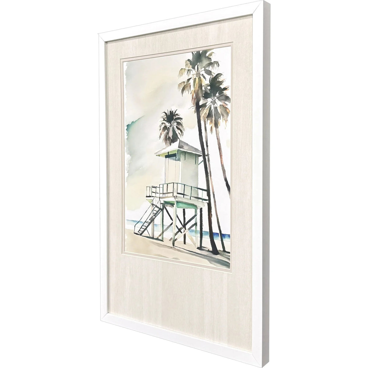 Boho Beachy Hand Assembled Framed Wall Art -- view 7