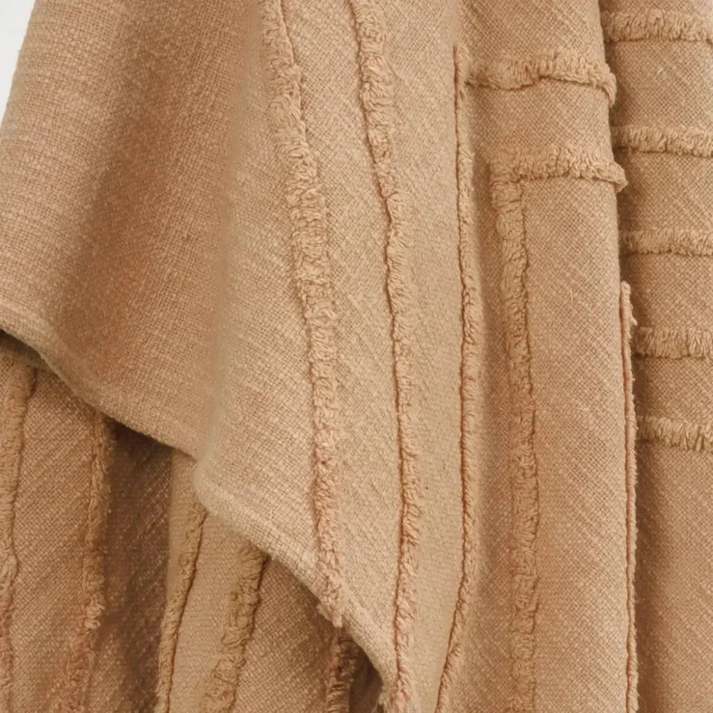 Boho Cotton Throw Blanket - LOOMLAN - LOOMLAN - Throw Blankets