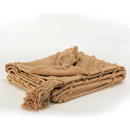 Boho Cotton Throw Blanket - LOOMLAN - LOOMLAN - Throw Blankets