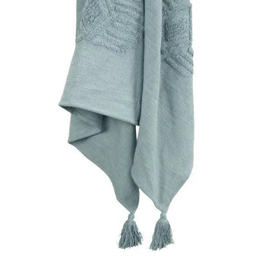LOOMLAN Boho Cotton Throw Blanket