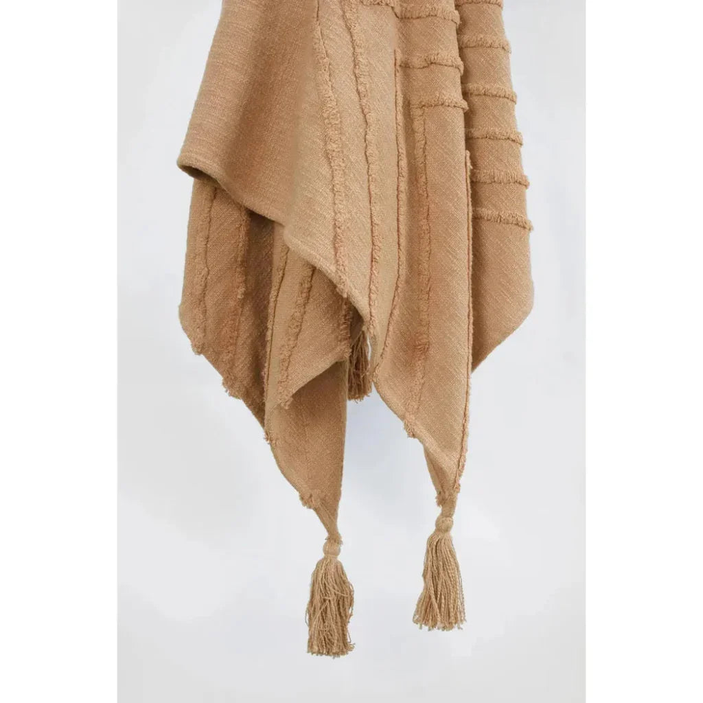 Boho Cotton Throw Blanket - LOOMLAN - LOOMLAN - Throw Blankets