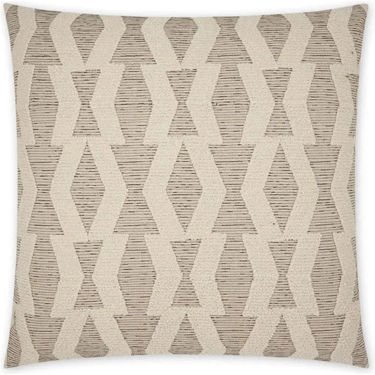 Bold Appeal Cream Geometric Large Throw Pillow Insert - LOOMLAN - D.V. Kap - Throw Pillows