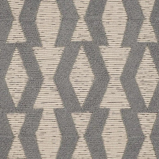 Bold Appeal Geometric Grey Large Throw Pillow Insert - LOOMLAN - D.V. Kap - Throw Pillows