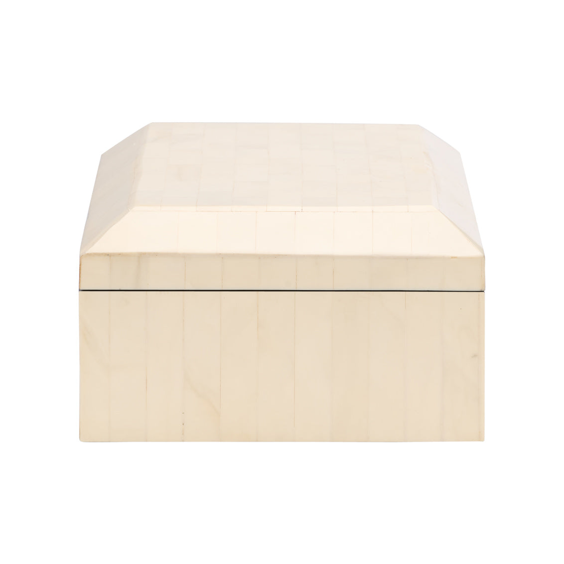 Bone Inlay Cream Decorative Box