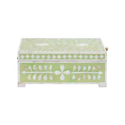 Bone Inlay Decorative Box -- view 12