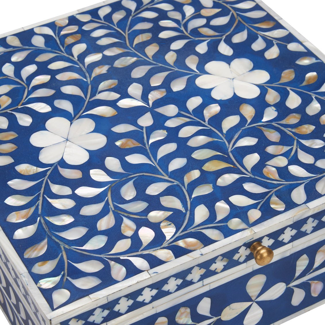 Bone Inlay Decorative Box -- view 7
