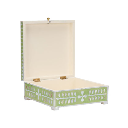 Bone Inlay Decorative Box -- view 9