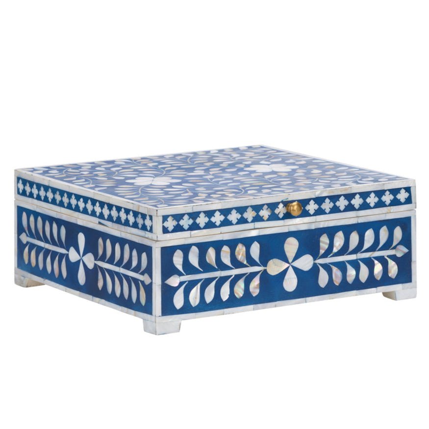 Bone Inlay Decorative Box