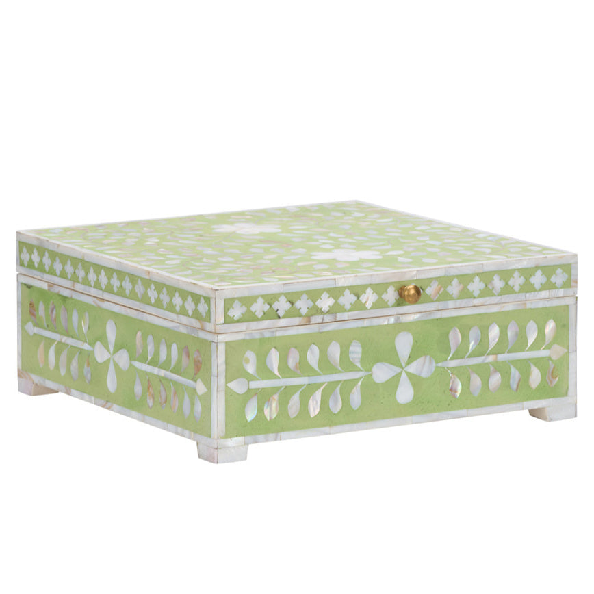 Bone Inlay Decorative Box -- view 8