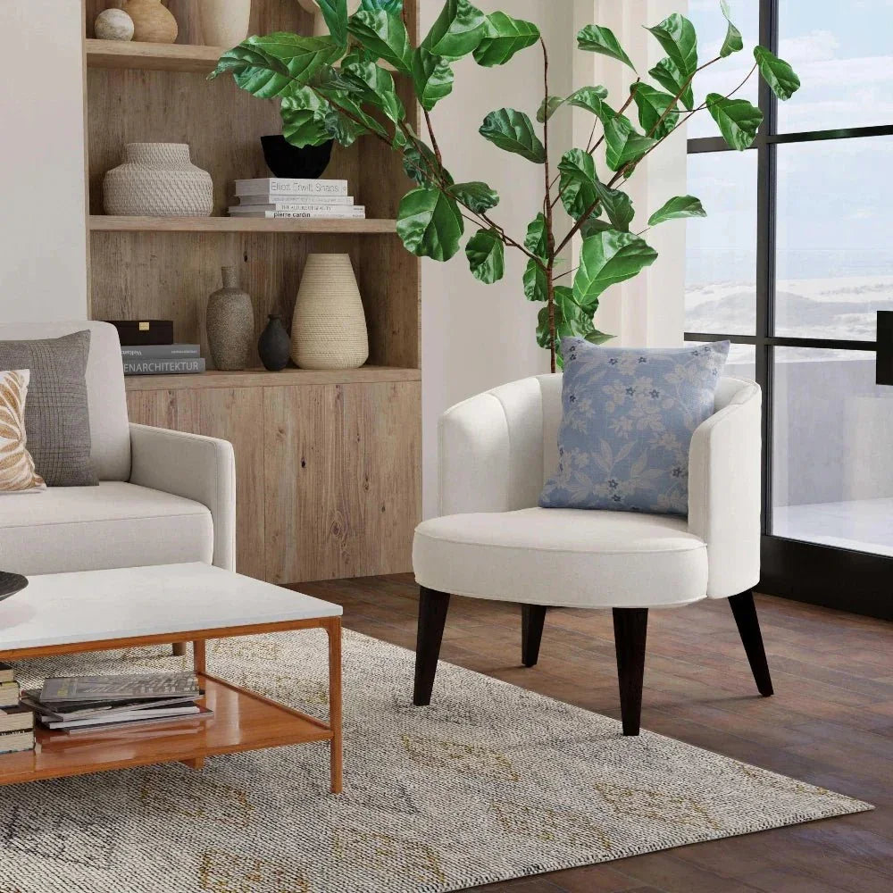 Botanical Blue Outdoor Throw Pillows-Outdoor Pillows-LOOMLAN-LOOMLAN