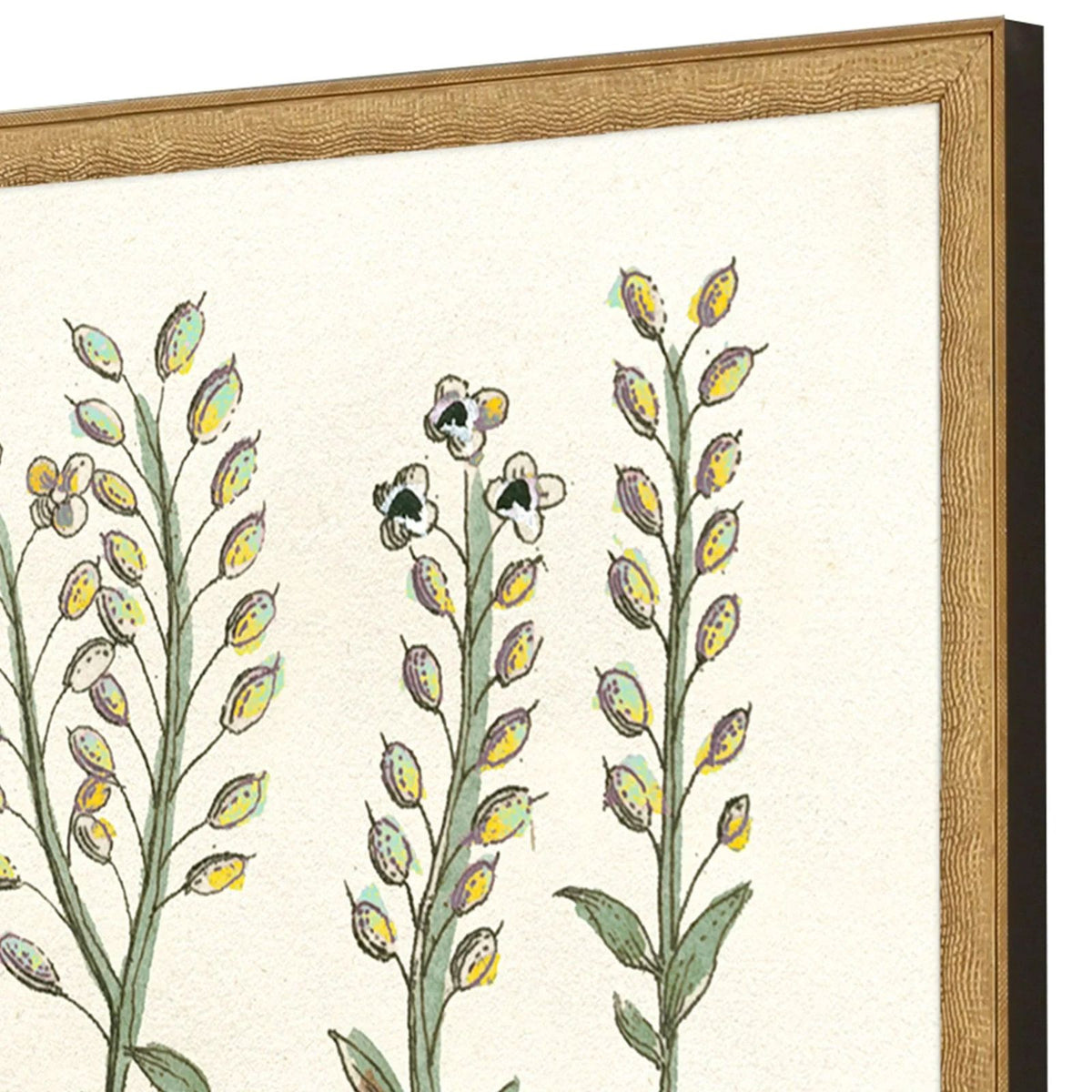 Botanical Plants Wood Framed Wall Art 2PC -- view 8