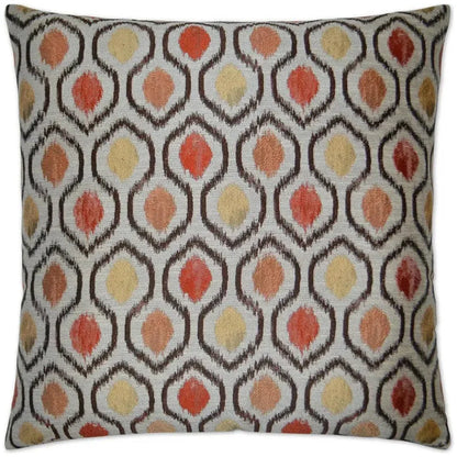 Brandon Brick Red Throw Pillow With Insert - LOOMLAN - D.V. Kap - Throw Pillows