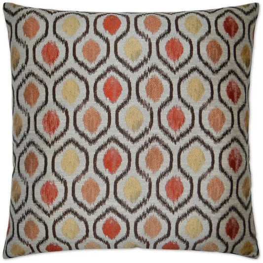 Brandon Brick Red Throw Pillow With Insert - LOOMLAN - D.V. Kap - Throw Pillows