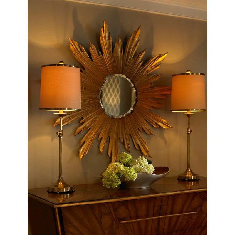 Brass Made Adjustable Table Lamp - LOOMLAN - Wildwood - Table Lamps