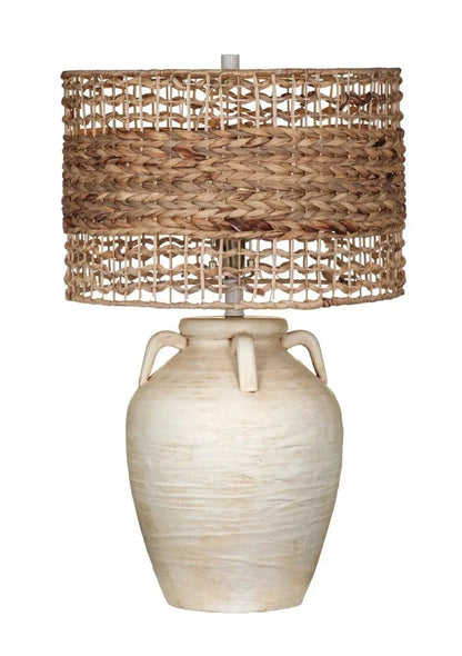 Breeze Raffia Shade Table Lamp - LOOMLAN - Bassett Mirror - Table Lamps