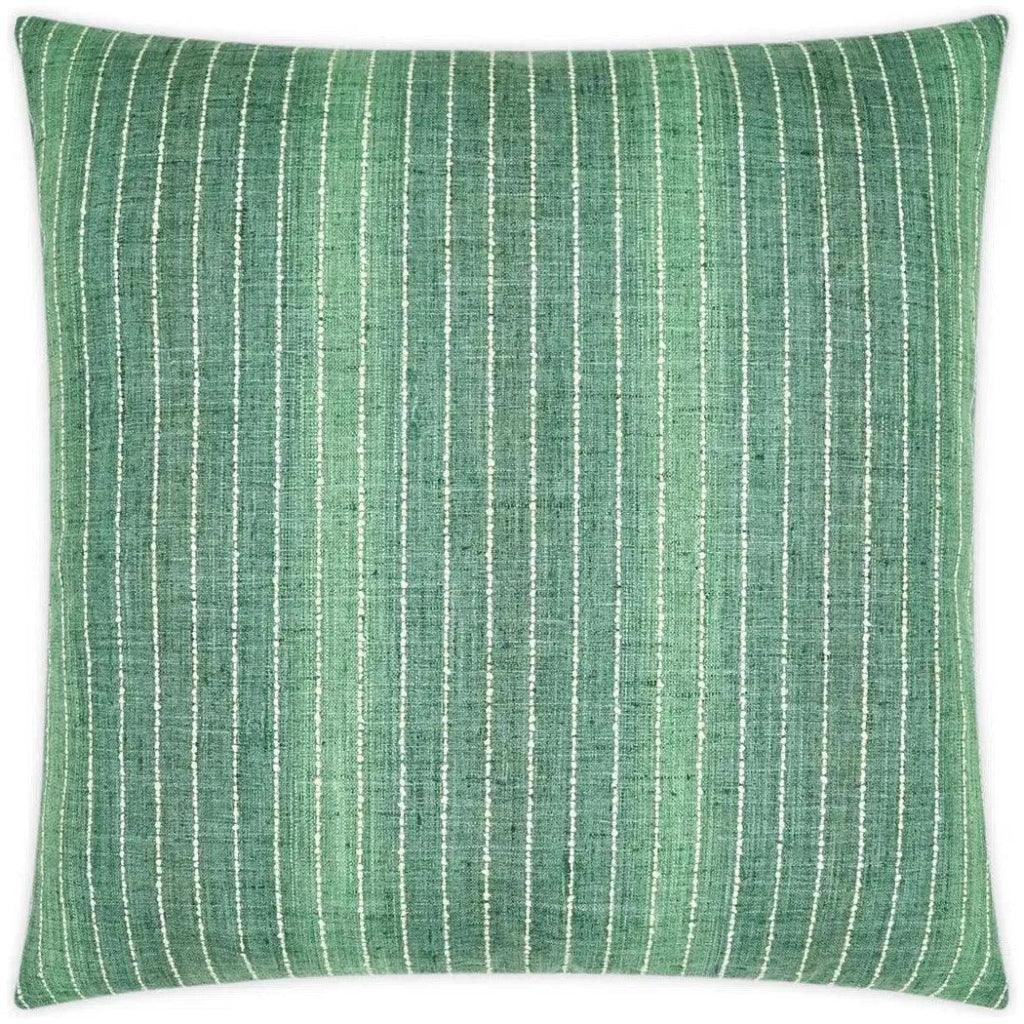 Brentwood Emerald Stripes Green Large Throw Pillow - LOOMLAN - D.V. Kap - Throw Pillows