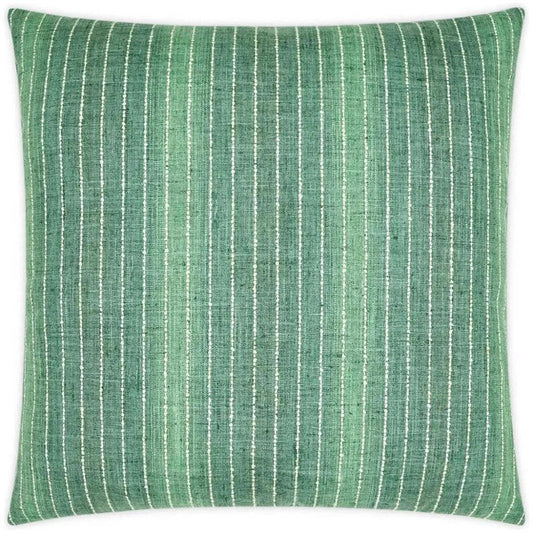 Brentwood Emerald Stripes Green Large Throw Pillow - LOOMLAN - D.V. Kap - Throw Pillows